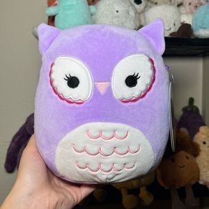 Squishmallows Miranda the Purple Owl 7" Stuffed Plush